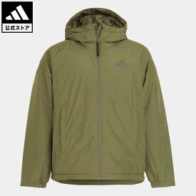 【公式】アディダス adidas 返品可 Traveer インサレーテッドジャケット スポーツウェア メンズ ウェア・服 アウター ジャケット 緑 グリーン H55342 上着