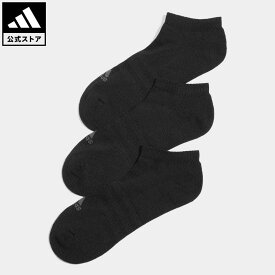 【公式】アディダス adidas 返品可 クッション ローカット ソックス 3足組 メンズ レディース アクセサリー ソックス・靴下 シューズインソックス 黒 ブラック IA3944 p0524