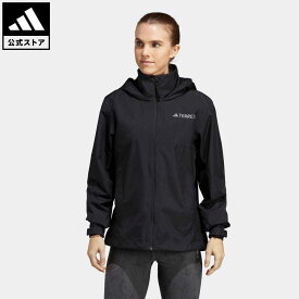 【公式】アディダス adidas 返品可 アウトドア テレックス マルチ RAIN. RDY 2層構造レインジャケット アディダス テレックス レディース ウェア・服 アウター ジャケット 黒 ブラック HN5460 上着