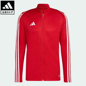 【公式】アディダス adidas 返品可 サッカー ティロ 23 リーグ トレーニングジャケット メンズ ウェア・服 アウター ジャケット ジャージ 赤 レッド HS3502 上着