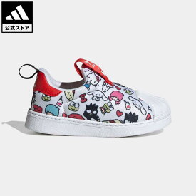 【1,000円OFFクーポン対象 4/20 00:00〜4/21 23:59】【公式】アディダス adidas 返品可 adidas Originals × Hello Kitty and Friends SST 360 オリジナルス キッズ／子供用 シューズ・靴 スニーカー 白 ホワイト HQ4092 ローカット p0420