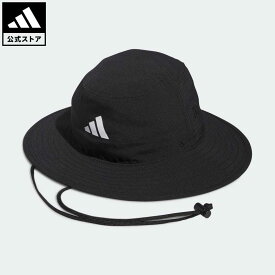 【公式】アディダス adidas 返品可 ゴルフ ワイドブリム ハット メンズ アクセサリー 帽子 バケットハット 黒 ブラック HS5474 Gnot