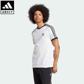 【公式】アディダス adidas 返品可 アディカラー クラシックス スリーストライプス Tシャツ オリジナルス メンズ ウェア・服 トップス Tシャツ 白 ホワイト IA4846 半袖 rabty 母の日 p0420