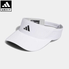 【公式】アディダス adidas 返品可 ゴルフ フェアウェイ バイザー レディース アクセサリー 帽子 サンバイザー 白 ホワイト HT3344 サンバイザー Gnot