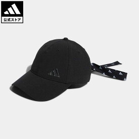 【公式】アディダス adidas 返品可 ゴルフ モノグラム リボンキャップ レディース アクセサリー 帽子 キャップ 黒 ブラック HT5760 Gnot