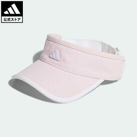 【公式】アディダス adidas 返品可 ゴルフ カラーバイザー レディース アクセサリー 帽子 サンバイザー ピンク HT5814 サンバイザー Gnot