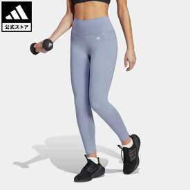 【公式】アディダス adidas 返品可 ジム・トレーニング W TRN OPTIME ST 7/8 タイツ レディース ウェア・服 ボトムス タイツ・レギンス 紫 パープル HR5442 フィットネスウェア スポーツウェア レギンス