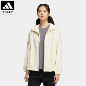 【公式】アディダス adidas 返品可 ルーズフィット デニムルッククロス ジャケット スポーツウェア レディース ウェア・服 トップス ジャケット パーカー(フーディー) ジャージ 白 ホワイト IA5207 トレーナー 上着