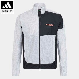 【1,000円OFFクーポン対象 4/20 00:00〜4/21 23:59】【公式】アディダス adidas 返品可 アウトドア テレックス トレイルランニング ウインドジャケット アディダス テレックス メンズ ウェア・服 アウター ウインドブレーカー 白 ホワイト HZ1299 上着 p0420