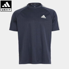 【公式】アディダス adidas 返品可 M SERENO 3S Tシャツ スポーツウェア メンズ ウェア・服 トップス ユニフォーム 青 ブルー H28899 p0524