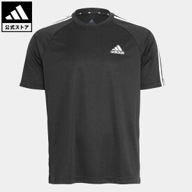 【公式】アディダス adidas 返品可 M SERENO 3S Tシャツ スポーツウェア メンズ ウェア・服 トップス ユニフォーム 黒 ブラック H28925