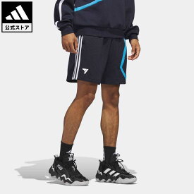 【公式】アディダス adidas 返品可 バスケットボール トレイ HC ショーツ メンズ ウェア・服 ボトムス ハーフパンツ 青 ブルー IB9442