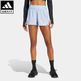 【公式】アディダス adidas 返品可 ジム・トレーニング トレーニング ハイパーグラム ペーサーショーツ レディース ウェア・服 ボトムス ショートパンツ・短パン 青 ブルー IC8058