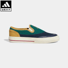 【公式】アディダス adidas 返品可 ニッツァ RF スリッポン / Nizza RF Slip-On オリジナルス メンズ レディース シューズ・靴 スニーカー 緑 グリーン GW6173 ローカット