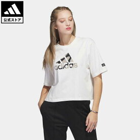 【公式】アディダス adidas 返品可 マリメッコ クロップTシャツ スポーツウェア レディース ウェア・服 トップス Tシャツ 白 ホワイト HR2995 半袖 motdy