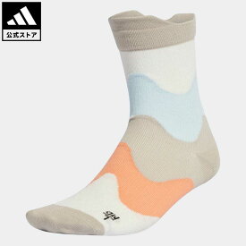 【公式】アディダス adidas 返品可 ジム・トレーニング マリメッコ トレーニングソックス メンズ レディース アクセサリー ソックス・靴下 クルーソックス ブラウン HT1624 motdy