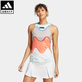 【公式】アディダス adidas 返品可 テニス マリメッコ テニス タンクトップ レディース ウェア・服 トップス タンクトップ HU1803 トップス motdy