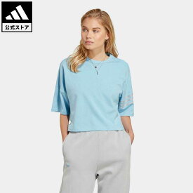 【公式】アディダス adidas 返品可 アディカラー Neuclassics Tシャツ オリジナルス レディース ウェア・服 トップス Tシャツ 青 ブルー IB7311 半袖