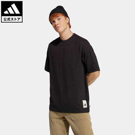 【公式】アディダス adidas 返品可 ラウンジ 半袖Tシャツ スポーツウェア メンズ ウェア・服 トップス Tシャツ 黒 ブラック IC4104 半袖
