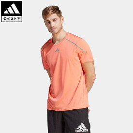 【公式】アディダス adidas 返品可 ランニング コンフィデント エンジニアド 半袖Tシャツ メンズ ウェア・服 トップス Tシャツ オレンジ IC5170 ランニングウェア 半袖