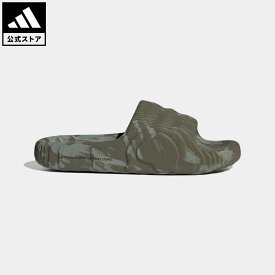 【公式】アディダス adidas 返品可 アディレッタ 22 サンダル / Adilette 22 Slides オリジナルス メンズ レディース シューズ・靴 サンダル Slide / スライド 緑 グリーン HP6517