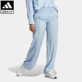 【公式】アディダス adidas 返品可 プレミアム エッセンシャルズ サテンパンツ オリジナルス レディース ウェア・服 ボトムス パンツ 青 ブルー IC5288