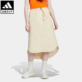 【公式】アディダス adidas 返品可 アディダス アドベンチャー スカート オリジナルス レディース ウェア・服 ボトムス スカート ベージュ IB7372 motdy