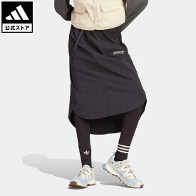 【公式】アディダス adidas 返品可 アディダス アドベンチャー スカート オリジナルス レディース ウェア・服 ボトムス スカート 黒 ブラック IB7373 motdy