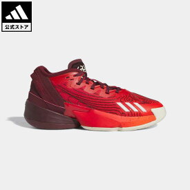 【公式】アディダス adidas 返品可 バスケットボール D.O.N. Issue 4 メンズ レディース シューズ・靴 スポーツシューズ 赤 レッド HR0725 バッシュ