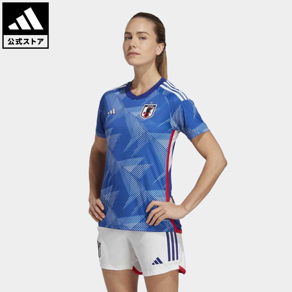 ネームプリント（代表選手）アディダス adidas サッカー サッカー日本女子代表 2022 ホーム レプリカ ユニフォーム （女子シルエット） レディース ウェア・服 トップス ユニフォーム 青 ブルー HS9771