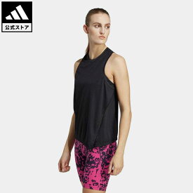 【公式】アディダス adidas 返品可 ジム・トレーニング HIIT AEROREADY クイックバーン トレーニングタンクトップ レディース ウェア・服 トップス タンクトップ 黒 ブラック HY5395 トップス