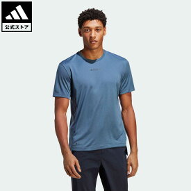 【公式】アディダス adidas 返品可 アウトドア テレックス マルチ 半袖Tシャツ アディダス テレックス メンズ ウェア・服 トップス Tシャツ 青 ブルー HZ1388 半袖