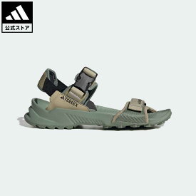 【20%OFF 6/4-6/11】【公式】アディダス adidas 返品可 アウトドア テレックス Hydroterra サンダル / Terrex Hydroterra Sandals アディダス テレックス メンズ レディース シューズ・靴 サンダル スポーツサンダル 緑 グリーン ID4270