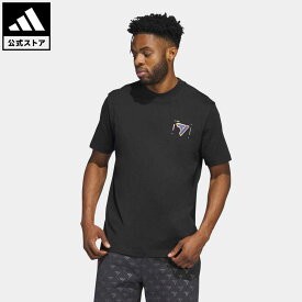 【公式】アディダス adidas 返品可 バスケットボール トレイ プレーオフ グラフィック Tシャツ メンズ ウェア・服 トップス Tシャツ 黒 ブラック IB9449 半袖