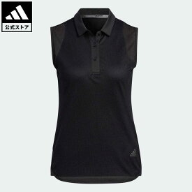 【公式】アディダス adidas 返品可 ゴルフ HEAT .RDY メッシュオーバーレイ スリーブレスシャツ レディース ウェア・服 トップス ポロシャツ 黒 ブラック HB3539 ad_ga Gnot