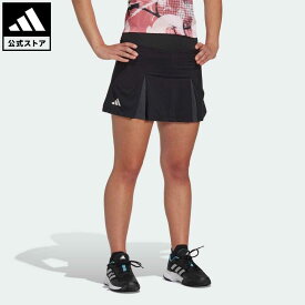 【公式】アディダス adidas 返品可 テニス クラブ テニス ひだ入りスカート レディース ウェア・服 ボトムス スカート 黒 ブラック HS1459