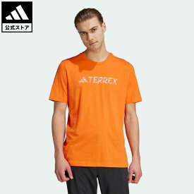 【公式】アディダス adidas 返品可 アウトドア テレックス クラシックロゴ 半袖Tシャツ アディダス テレックス メンズ ウェア・服 トップス Tシャツ オレンジ HY1694 半袖