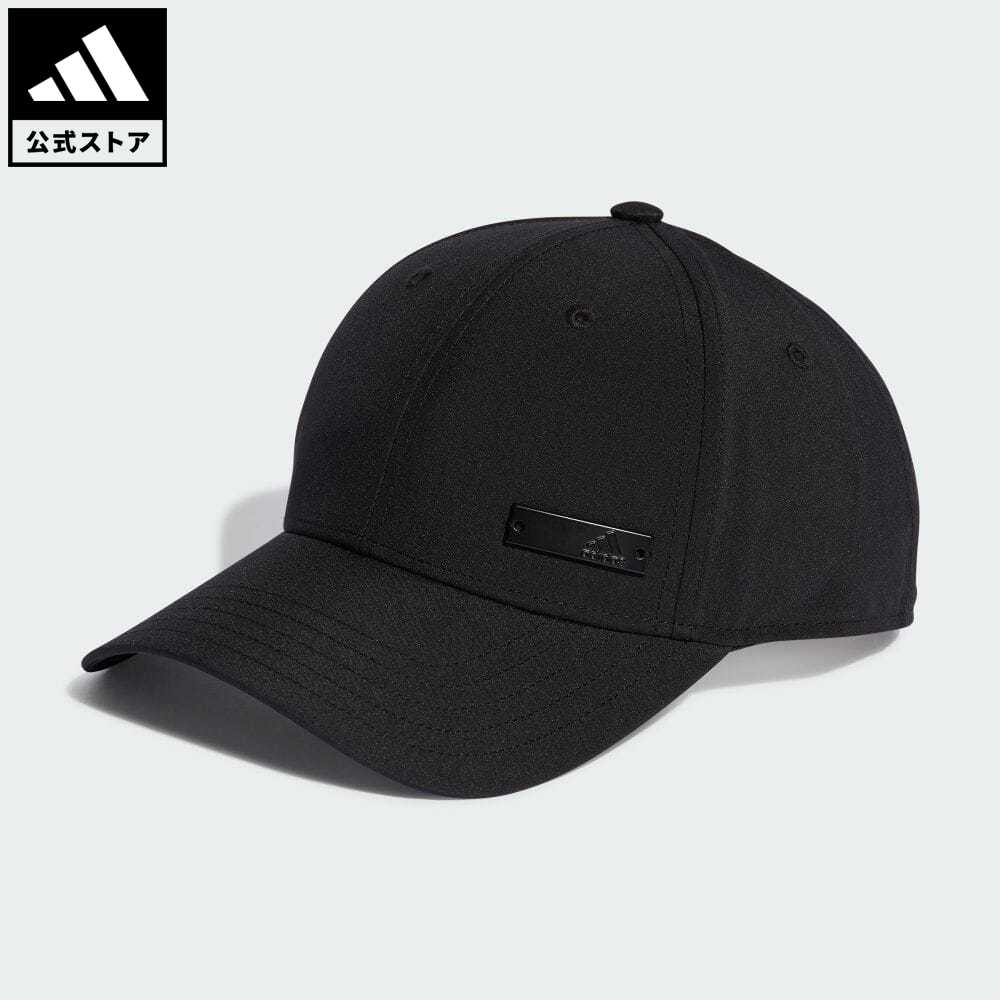 NEW ARRIVALアディダス adidas 返品可 メタルバッジ 軽量ベースボールキャップ メンズ レディース アクセサリー 帽子 キャップ 黒 ブラック IB3245