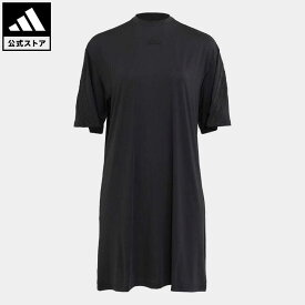 【公式】アディダス adidas 返品可 フューチャーアイコン スリーストライプス ワンピース スポーツウェア レディース ウェア・服 オールインワン ワンピース 黒 ブラック II8095