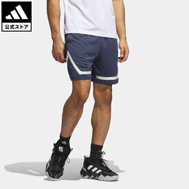 【公式】アディダス adidas 返品可 バスケットボール アディダス プロ ブロックショーツ メンズ ウェア・服 ボトムス ハーフパンツ 青 ブルー IL2246