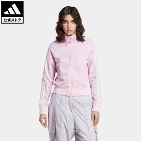 【公式】アディダス adidas 返品可 アディカラー クラシックス ファイヤーバード トラックトップ（ジャージ） オリジナルス レディース ウェア・服 トップス ジャージ ピンク IK6615 上着