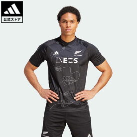 【公式】アディダス adidas 返品可 ラグビー オールブラックス ラグビー パフォーマンス Tシャツ メンズ ウェア・服 トップス Tシャツ 黒 ブラック HZ4506 半袖 p0420