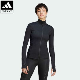 【公式】アディダス adidas 返品可 adidas by Stella McCartney TruePurpose トレーニング ミッドレイヤージャケット バイ ステラ マッカートニー レディース ウェア・服 アウター ジャケット 黒 ブラック IB6788 上着