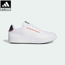 【公式】アディダス adidas 返品可 ゴルフ レトロクロス メンズ シューズ・靴 スポーツシューズ 白 ホワイト IE2157 p0517