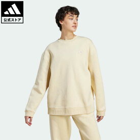 【公式】アディダス adidas 返品可 adidas by Stella McCartney スポーツウェア スウェット バイ ステラ マッカートニー レディース ウェア・服 トップス スウェット（トレーナー） ベージュ II3223 p0420