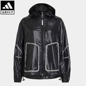 【公式】アディダス adidas 返品可 adidas by Stella McCartney TruePace ランニングジャケット バイ ステラ マッカートニー レディース ウェア・服 アウター ジャケット 黒 ブラック IN5041 ランニングウェア 上着