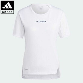 【公式】アディダス adidas 返品可 アウトドア テレックス マルチ 半袖Tシャツ アディダス テレックス レディース ウェア・服 トップス Tシャツ 白 ホワイト HM4040 半袖 p0524