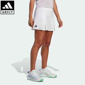 【公式】アディダス adidas 返品可 テニス クラブ テニス ひだ入りスカート レディース ウェア・服 ボトムス スカート 白 ホワイト HT7184