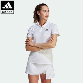 【公式】アディダス adidas 返品可 テニス クラブ テニス ポロシャツ レディース ウェア・服 トップス ポロシャツ 白 ホワイト HY2703