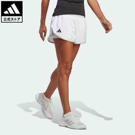 【公式】アディダス adidas 返品可 テニス クラブ テニスショーツ レディース ウェア・服 ボトムス ショートパンツ・短パン 白 ホワイト HZ4192